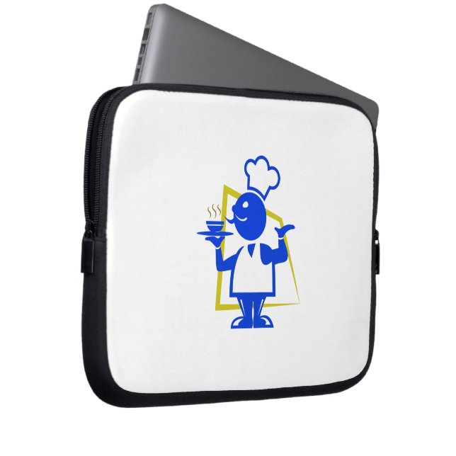Housse Pour Ordinateur Portable Chef (Devant droit)