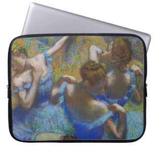 Housse Pour Ordinateur Portable Chef-d'œuvre d'art fin pastel Danseuses bleues de 
