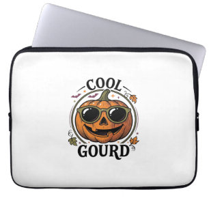 Housse Pour Ordinateur Portable Chemise Citrouille Cool Gravure Vintage Halloween 