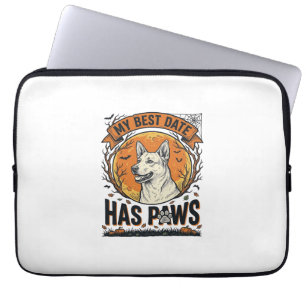 Housse Pour Ordinateur Portable Chemise de chien Halloween pour parents d'animaux