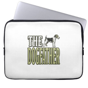 Housse Pour Ordinateur Portable Chemise de conception de gravure vintage Terrier D
