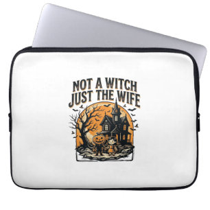 Housse Pour Ordinateur Portable Chemise de femme Halloween Design de maison hantée