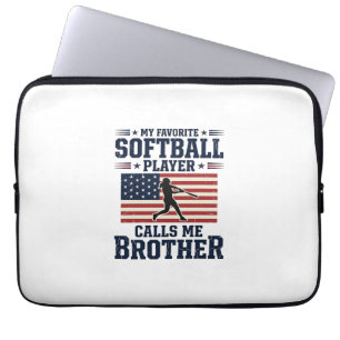 Housse Pour Ordinateur Portable Chemise de gravure vintage patriotique frère de so