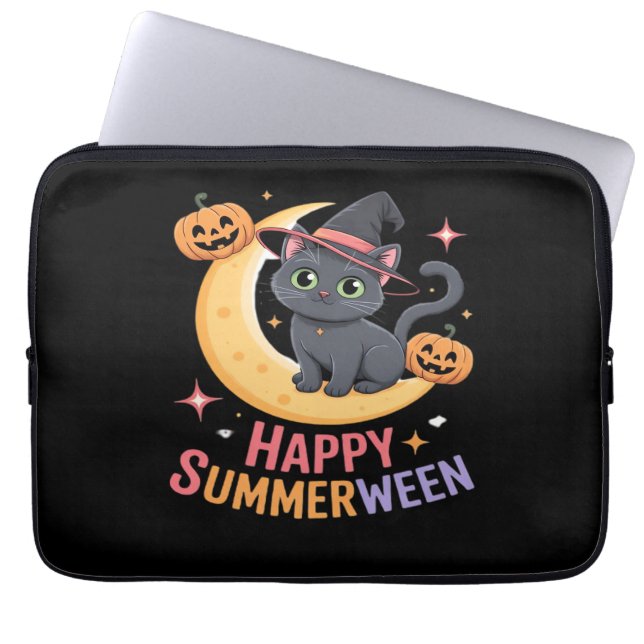 Housse Pour Ordinateur Portable Chemise esthétique Essentielle pour Halloween Cute (Devant)