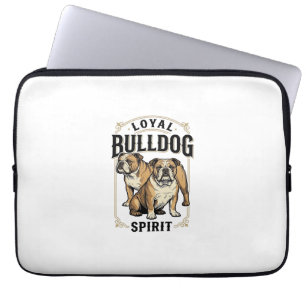 Housse Pour Ordinateur Portable Chemise Vintage Bulldog Twin Bulldogs Gravure Tee_