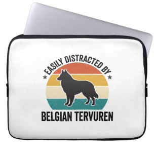 Housse Pour Ordinateur Portable Chemise vintage pour amateur de Tervuren belge_1