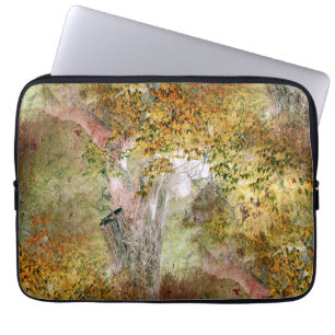 Housse Pour Ordinateur Portable Chêne à l'automne....