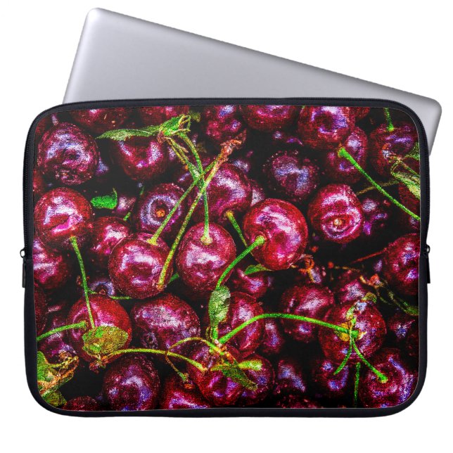 Housse Pour Ordinateur Portable Cherries (Devant)