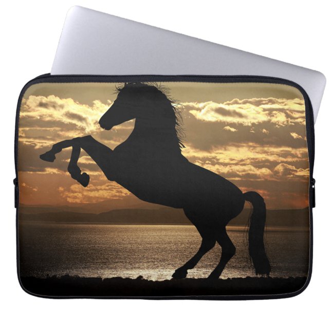 Housse Pour Ordinateur Portable cheval (Devant)