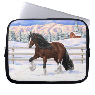 Housse Pour Ordinateur Portable Cheval À Repasser De La Vannière Tzigane De Baie B