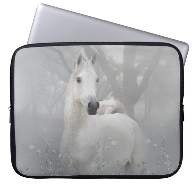 Housse Pour Ordinateur Portable Cheval d'imaginaire (Devant)