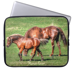 Housse Pour Ordinateur Portable Cheval Dun & Field Cheval-amant de l'appareil Manc