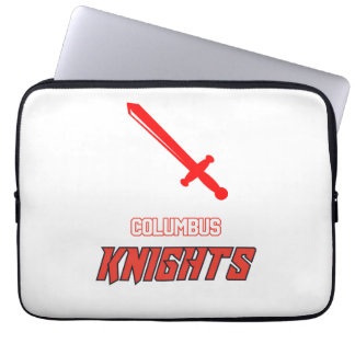 Housse Pour Ordinateur Portable Chevaliers de Columbus blanc