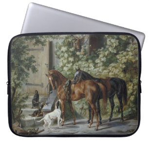 Housse Pour Ordinateur Portable Chevaux à la Porche (par Albrecht Adam)