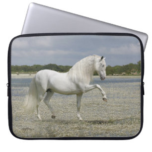 Housse Pour Ordinateur Portable Chevaux d'imaginaire : Seigneur du lac
