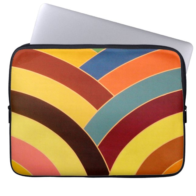 Housse Pour Ordinateur Portable chevrons chic et design (Devant)