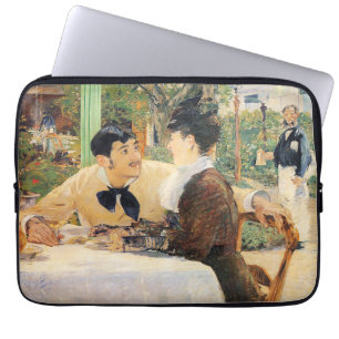 Housse Pour Ordinateur Portable Chez Edouard Manet du père Lathuille