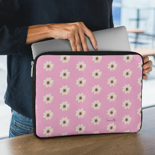 Housse Pour Ordinateur Portable Chic rose floral