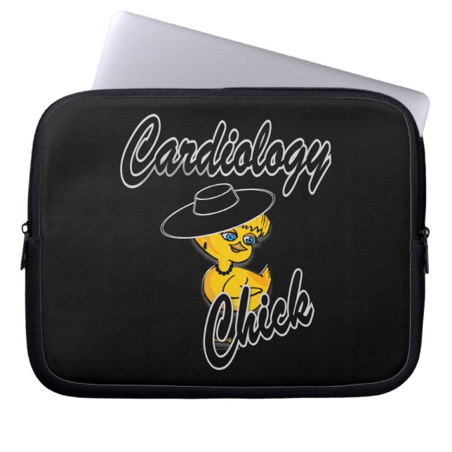 Housse Pour Ordinateur Portable Chick Cardiologie #4 (Devant)