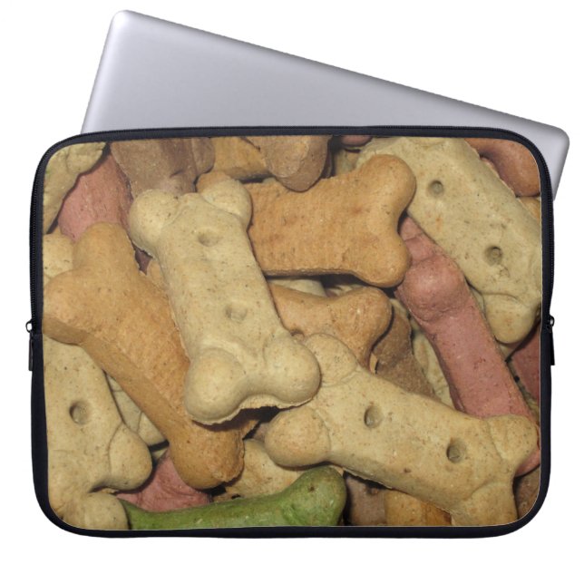 Housse Pour Ordinateur Portable Chien Traite Portable Sleeve (Devant)