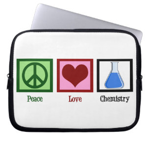 Housse Pour Ordinateur Portable Chimie d'amour de paix
