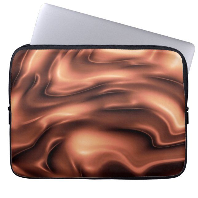 Housse Pour Ordinateur Portable Chocolat qui fond (Devant)