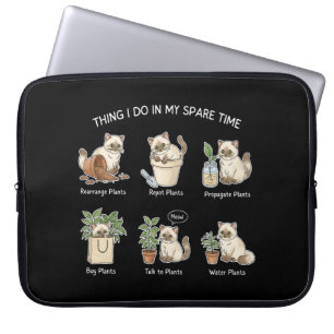 Housse Pour Ordinateur Portable Choses que je fais pendant mon temps libre Jardina