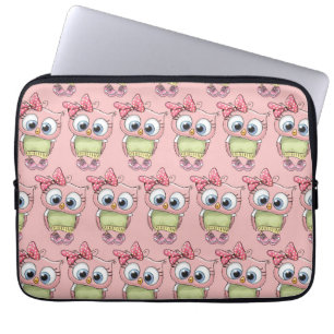Housse pour ordinateur portable Chouette
