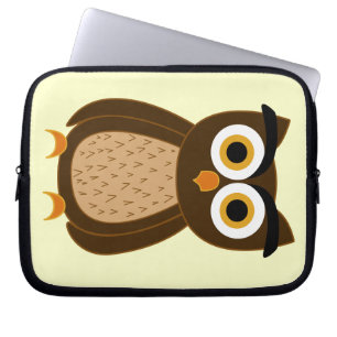 Housse Pour Ordinateur Portable Chouette