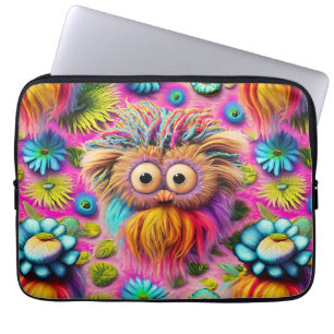 Housse Pour Ordinateur Portable Chouette cosmique Trippy Hippie Psychedelic Origin