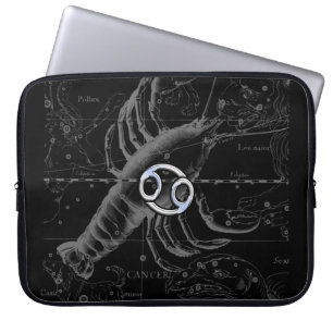 Housse Pour Ordinateur Portable Chrome comme Cancer Zodiac Connexion Hevelius