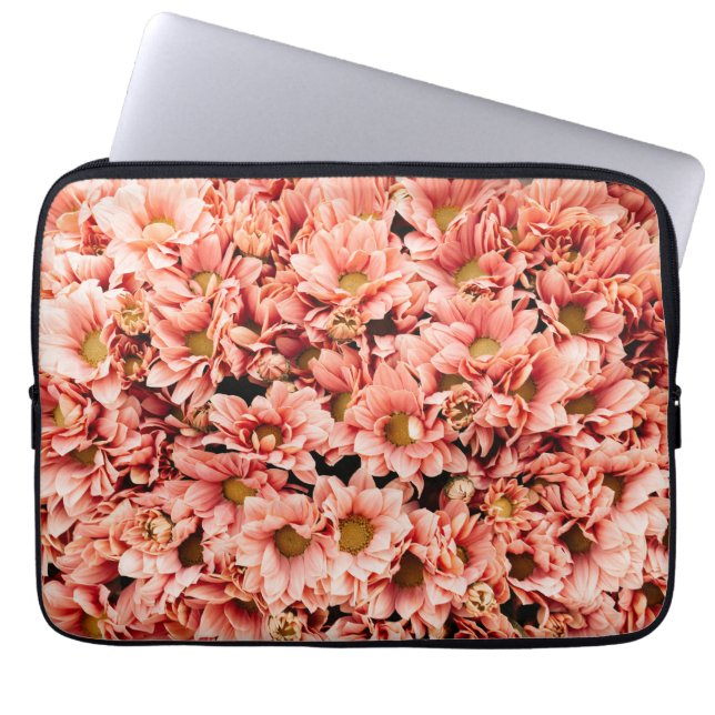 Housse Pour Ordinateur Portable Chrysanthème (Devant)