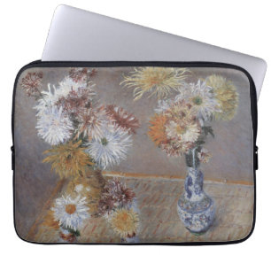 Housse Pour Ordinateur Portable Chrysanthèmes par Gustave Caillebotte