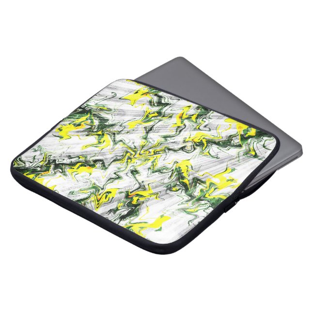 Housse Pour Ordinateur Portable Chute de Feuilles....... (Devant haut)