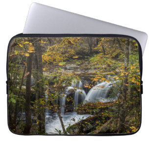 Housse Pour Ordinateur Portable Chute du ruisseau Dunloup Virginie-Occidentale