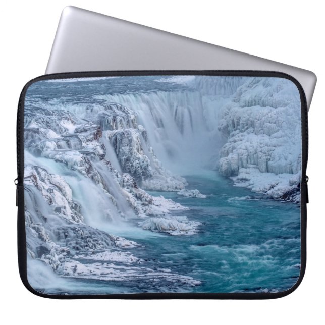 Housse Pour Ordinateur Portable Chutes Gullfoss (Devant)