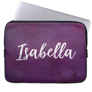 Housse Pour Ordinateur Portable Ciel d'étoile violette