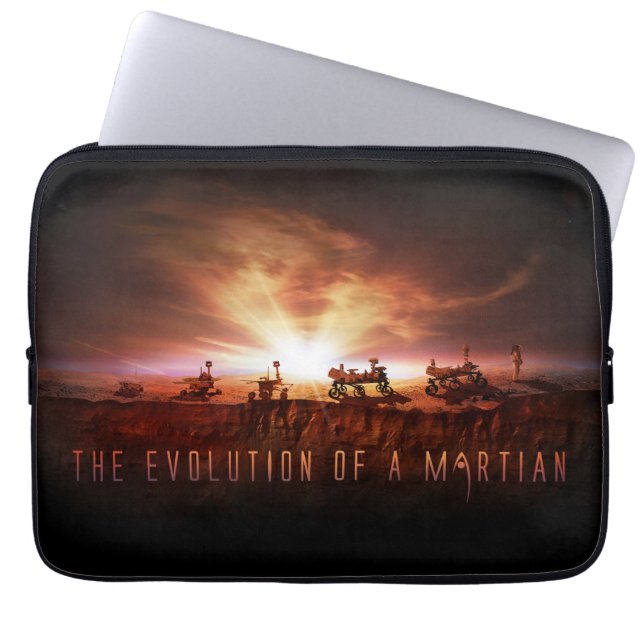 Housse Pour Ordinateur Portable Cinq rovers Mars réussis (Devant)