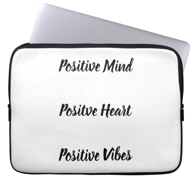 Housse Pour Ordinateur Portable Citation Positive  (Devant)
