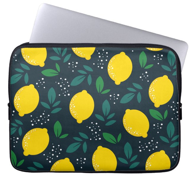 Housse Pour Ordinateur Portable Citron (Devant)