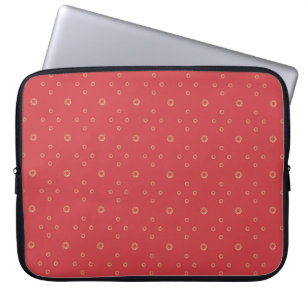 Housse Pour Ordinateur Portable Citrouille Soleil Zinnia Doré