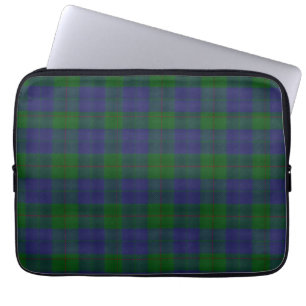 Housse Pour Ordinateur Portable Clan Barclay Tartan Plaid Portable