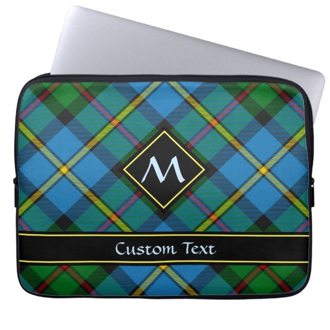 Housse Pour Ordinateur Portable Clan MacLeod Chasse Tartan (Devant)
