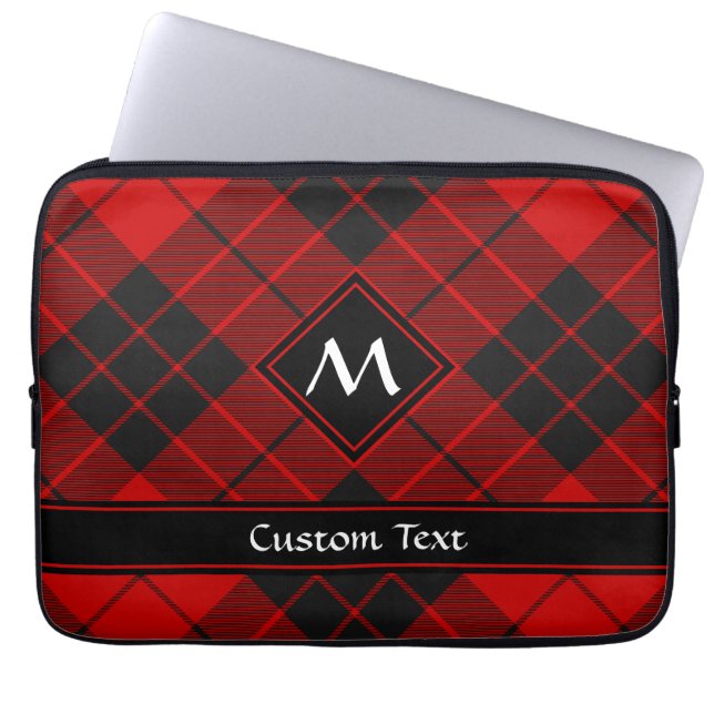 Housse Pour Ordinateur Portable Clan Macleod de Raasay Tartan (Devant)