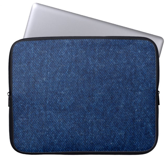 Housse Pour Ordinateur Portable "Classic Blue Jeans" Electronics Bag (Devant)