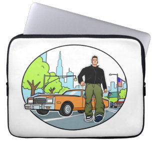Housse Pour Ordinateur Portable Claude - GTA 3
