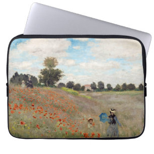 Housse Pour Ordinateur Portable Claude Monet - Champ de coquelicots