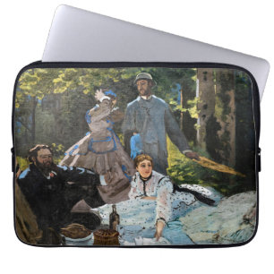 Housse Pour Ordinateur Portable Claude Monet - Déjeuner sur l'herbe, panneau droit