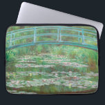 Housse Pour Ordinateur Portable Claude Monet Japanese Footbridge. Impressionism<br><div class="desc">Claude Monet "Japanese Footbridge" computer sleeve.</div>