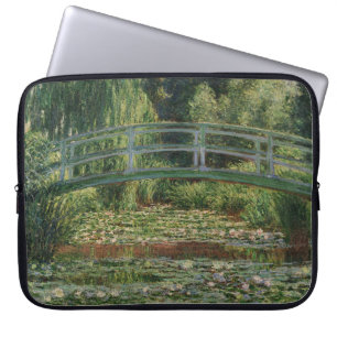 Housse Pour Ordinateur Portable Claude Monet Japon Footbridge & Water Lily Pool